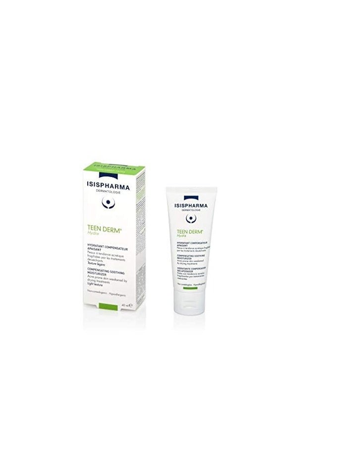 ISIS Pharma Teen Derm Hydra Compensating Soothing Moisturizer 40ml