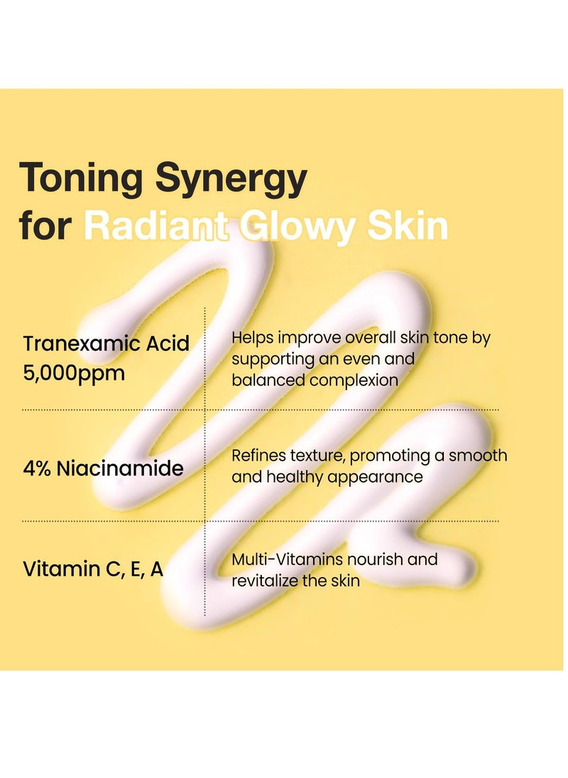 coxir TXA NIACINAMIDE TONING BALM | Tranexamic Acid, Vitamin C | Even Skin Tone, Hydrating, Moisturizer, Korean Skin Care[40ml/1.35 fl.oz]