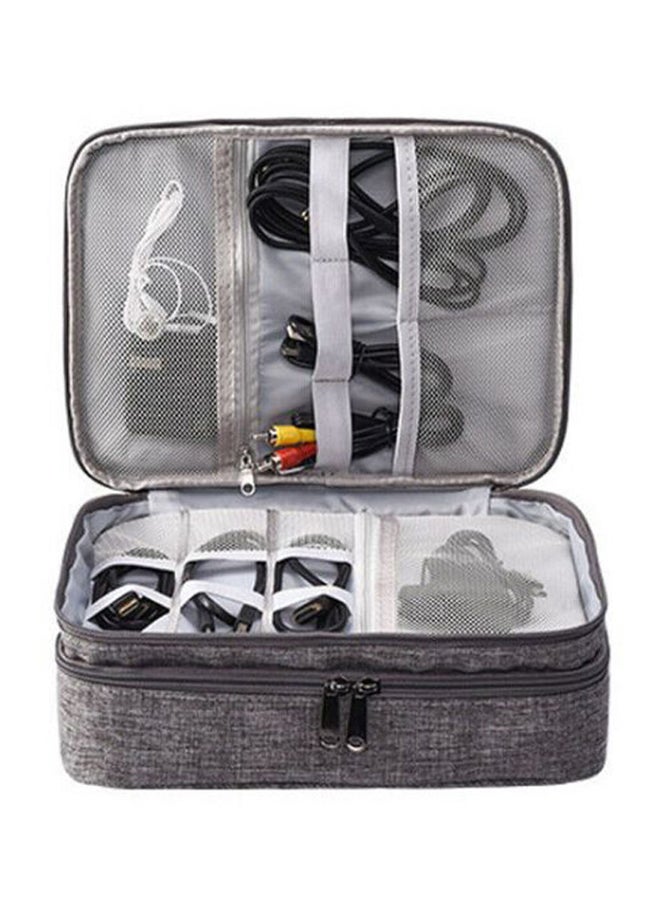 Portable Waterproof Finishing Gadget Holder Case Grey