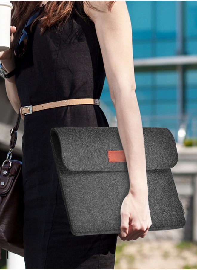 13.3-inch Laptop Felt Sleeve Grey