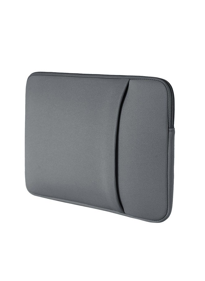 Lightweight 15.6 inch Laptop Bag Sleeve Case for Acer Lenovo Dell Asus HP Huawei Water-Resistant Notebook Cover (dark grey, 15.6 inch)