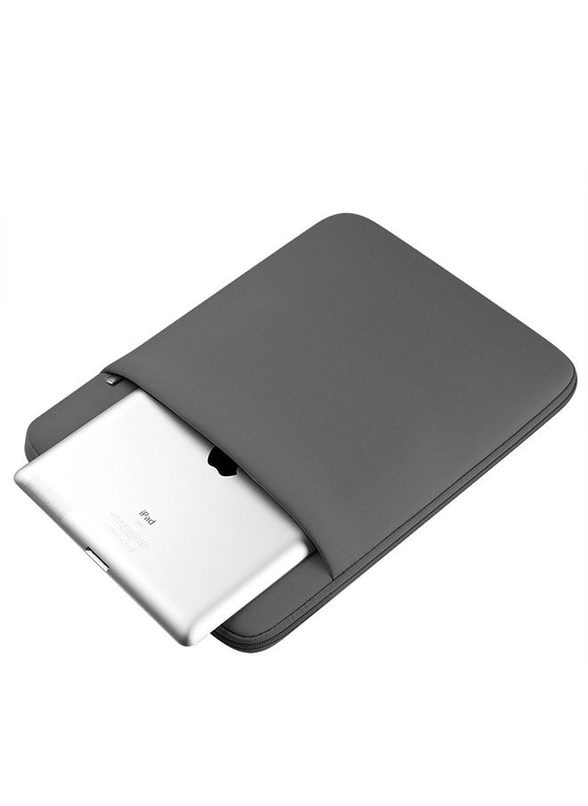 Lightweight 15.6 inch Laptop Bag Sleeve Case for Acer Lenovo Dell Asus HP Huawei Water-Resistant Notebook Cover (dark grey, 15.6 inch)