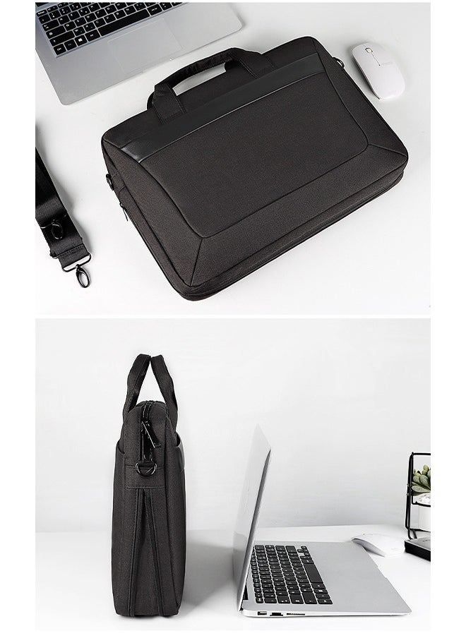 Business One Shoulder Laptop Bag Waterproof Storage Bag Computer Tablet Bag