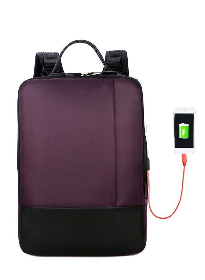 Carry on Backpack for Women, 20L Flight Approved Backpack for Teacher Nurse, Fashion Expandable Airline Backpack for Plane, Lightweight Hiking Weekend Back Pack, Traveler Gifts, Purple