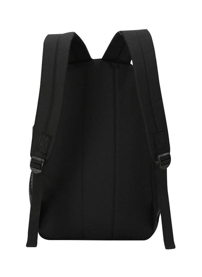 Multifunctional Waterproof Luminous School Backpack Black
