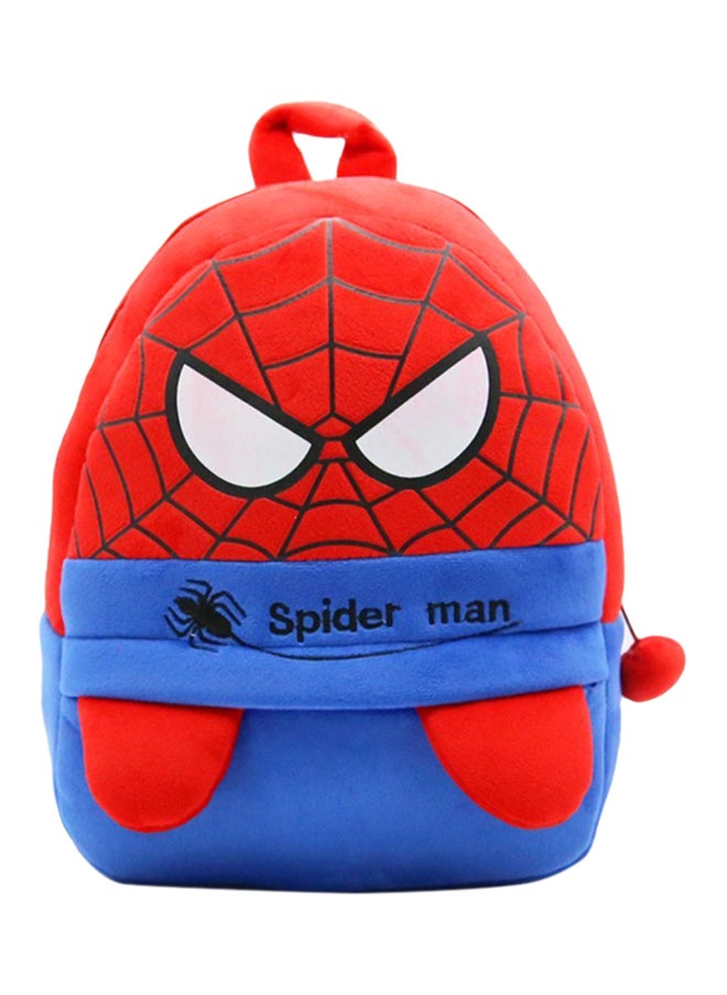 Spider Man Printed Kids Backpack Red/Blue