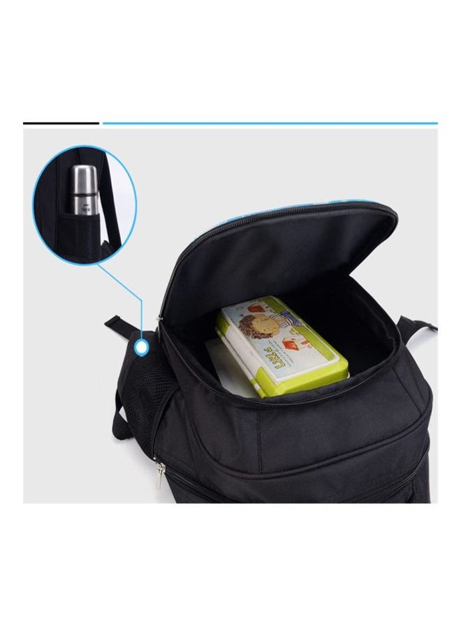 3-Piece Fortnite Battle Royale Printed Backpack With Lunch Bag And Pencil Case Multicolour