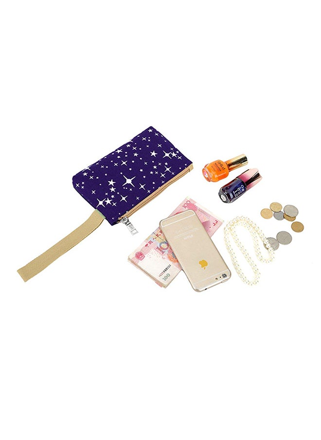 3 Piece Backpack Set Purple/Cream