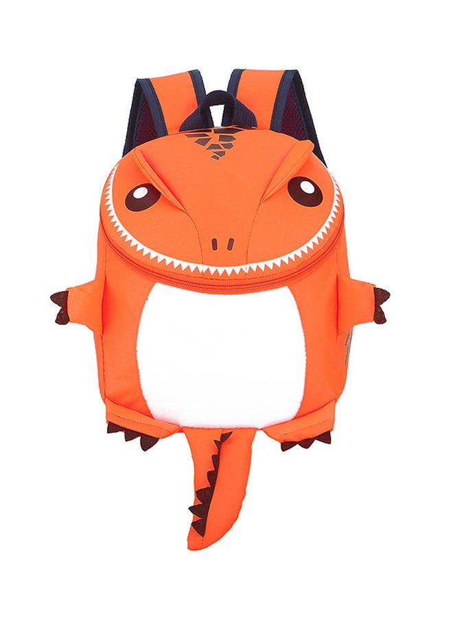 Dinosaur Shape Kids Backpack Orange