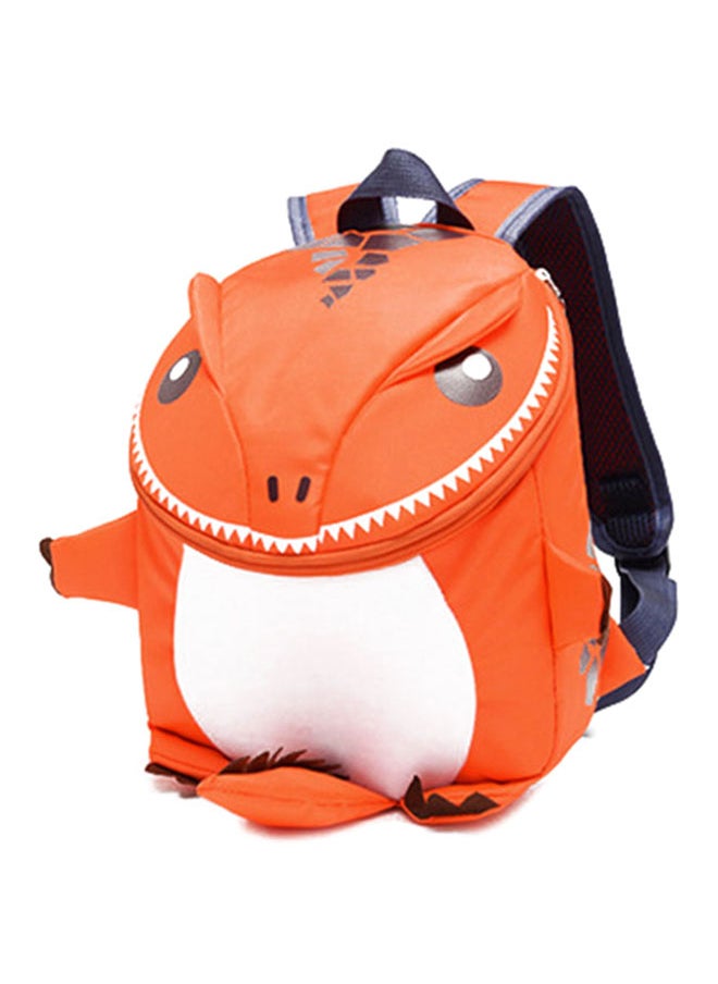 Dinosaur Shape Kids Backpack Orange