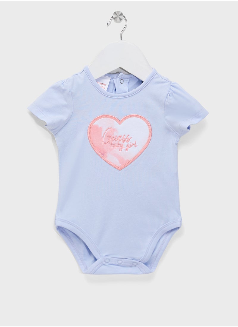 Kids 3 Pack Printed Bodysuits & Shorts Set