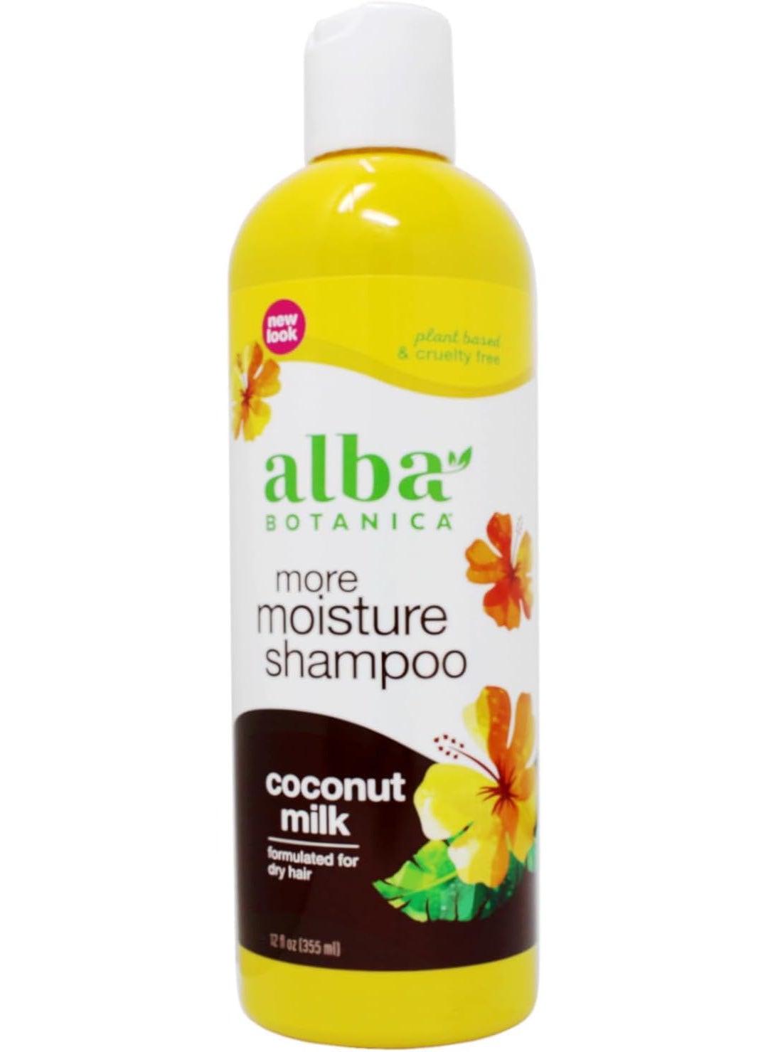 Alba Botanica Hawaiian Shampoo Coconut Milk 12 oz