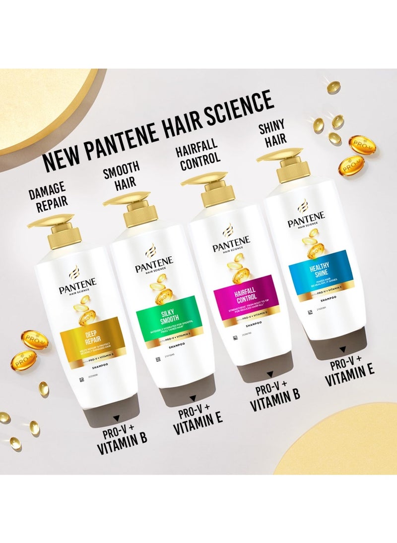 Advanced Hairfall Solution, Total Damage Care Shampoo, Pack of 1, 340ML, Gold