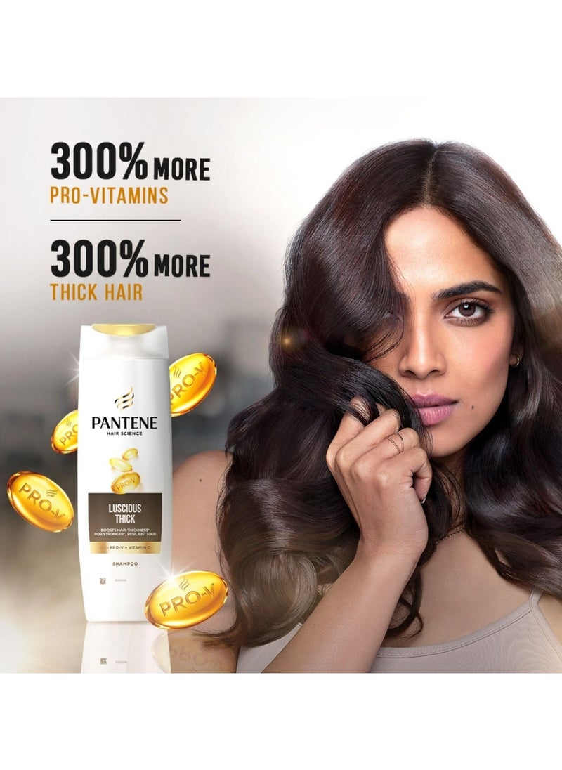 Advanced Hair Fall Solution Long Black Shampoo, 340 ml