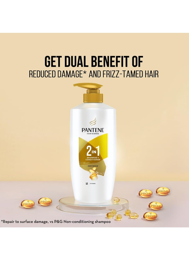 Hair Science, 2in1 Deep Repair Shampoo & Conditioner for Women, 650ml