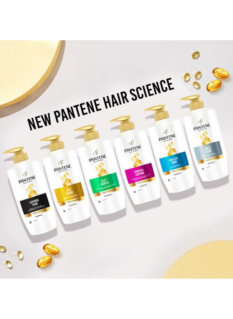 Advanced Hairfall Solution, Total Damage Care Shampoo, Pack of 1, 650ML, Gold