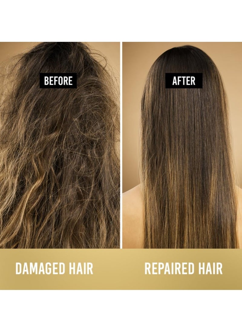 Advanced Hairfall Solution, Total Damage Care Shampoo, Pack of 1, 650ML, Gold