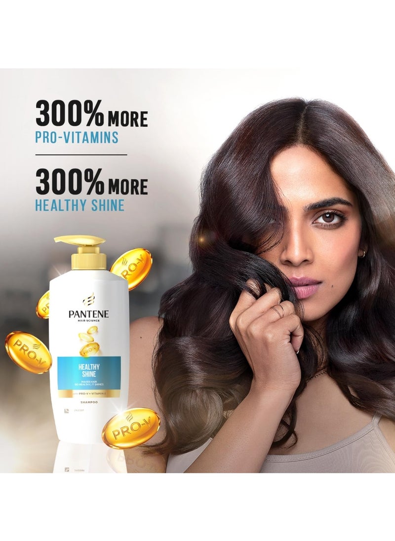 Hair Science Healthy Shine Shampoo 650ml,with Pro-Vitamins & Vitamin E,makes hair so healthy for shiny hair,for all hair types, shampoo for women & men, shampoo for healthy hair