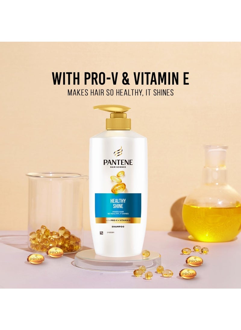 Hair Science Healthy Shine Shampoo 650ml,with Pro-Vitamins & Vitamin E,makes hair so healthy for shiny hair,for all hair types, shampoo for women & men, shampoo for healthy hair