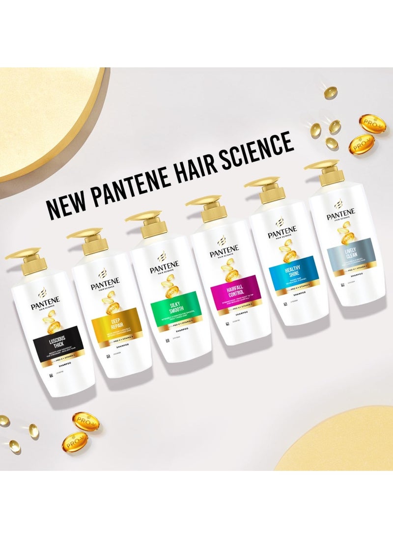 Hair Science Healthy Shine Shampoo 650ml,with Pro-Vitamins & Vitamin E,makes hair so healthy for shiny hair,for all hair types, shampoo for women & men, shampoo for healthy hair