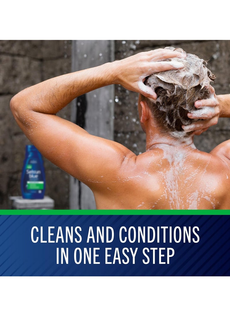 Blue Medicated Moisturizing Dandruff Shampoo, 325ml