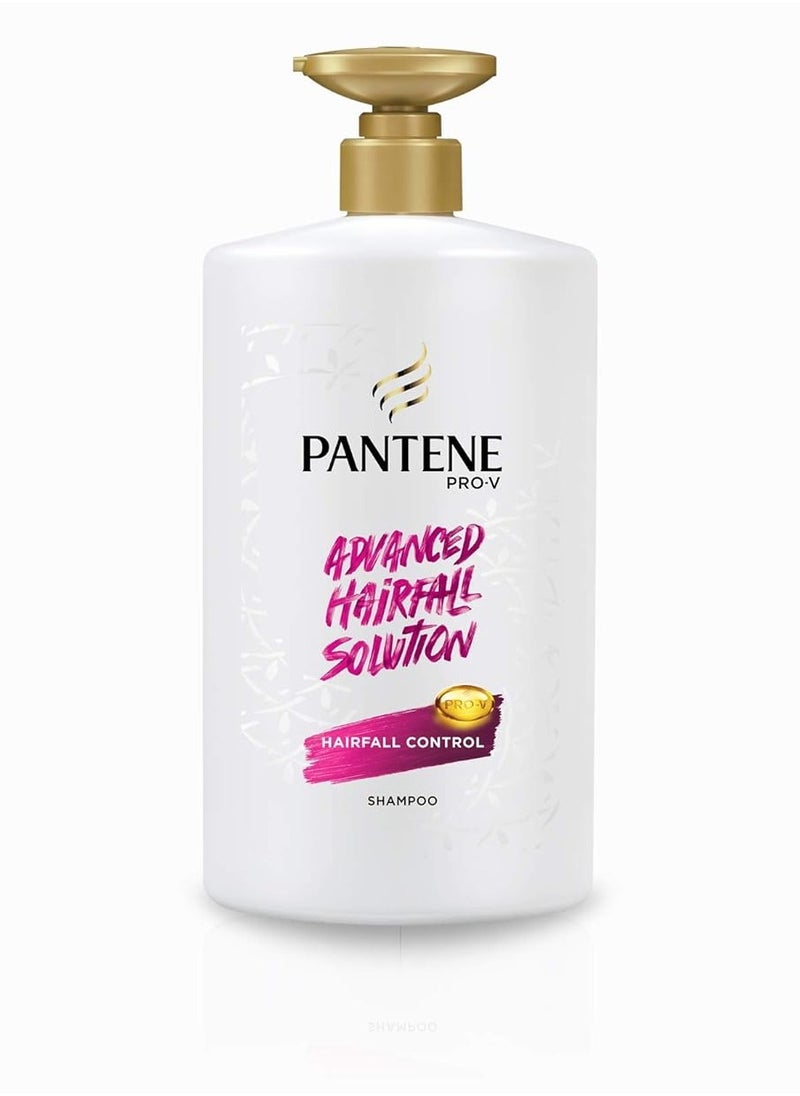 Advanced Hair Fall Solution Anti Hair Fall Shampoo, 1 L & Pantene Advanced Hair Fall Solution Silky Smooth Care Shampoo, 1 L