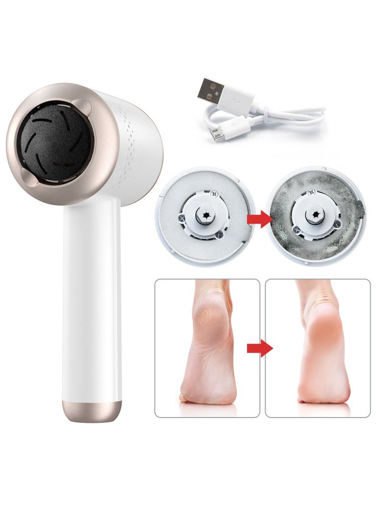 Electric Foot Callus Remover – Rechargeable Automatic Foot File with LED Display for Dead Skin & Cracked Heels