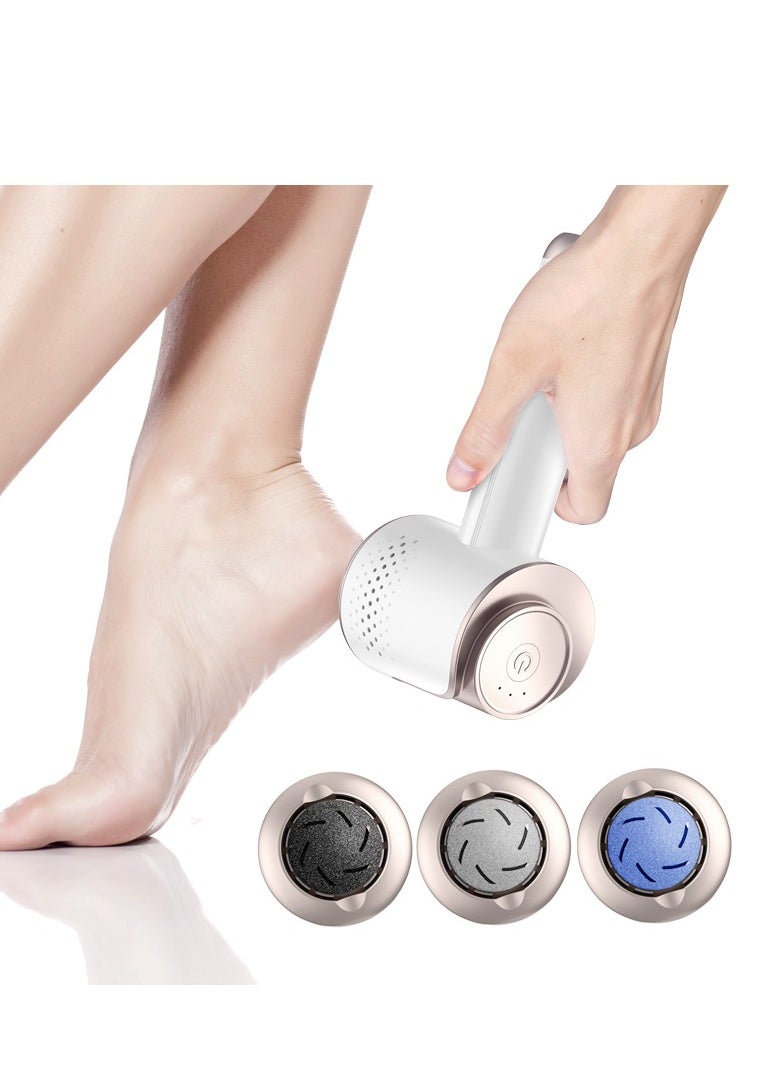 Electric Foot Callus Remover – Rechargeable Automatic Foot File with LED Display for Dead Skin & Cracked Heels