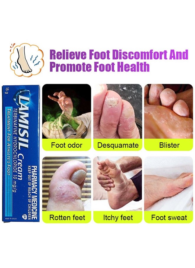 Athletes Foot Cream, Give Skin a Super Smooth Finish And A Healthy Glow, Original Formula Contains Antibacterial Properties To Help Fight Infection In Broken Skin, Protect The Damaged Epidermis
