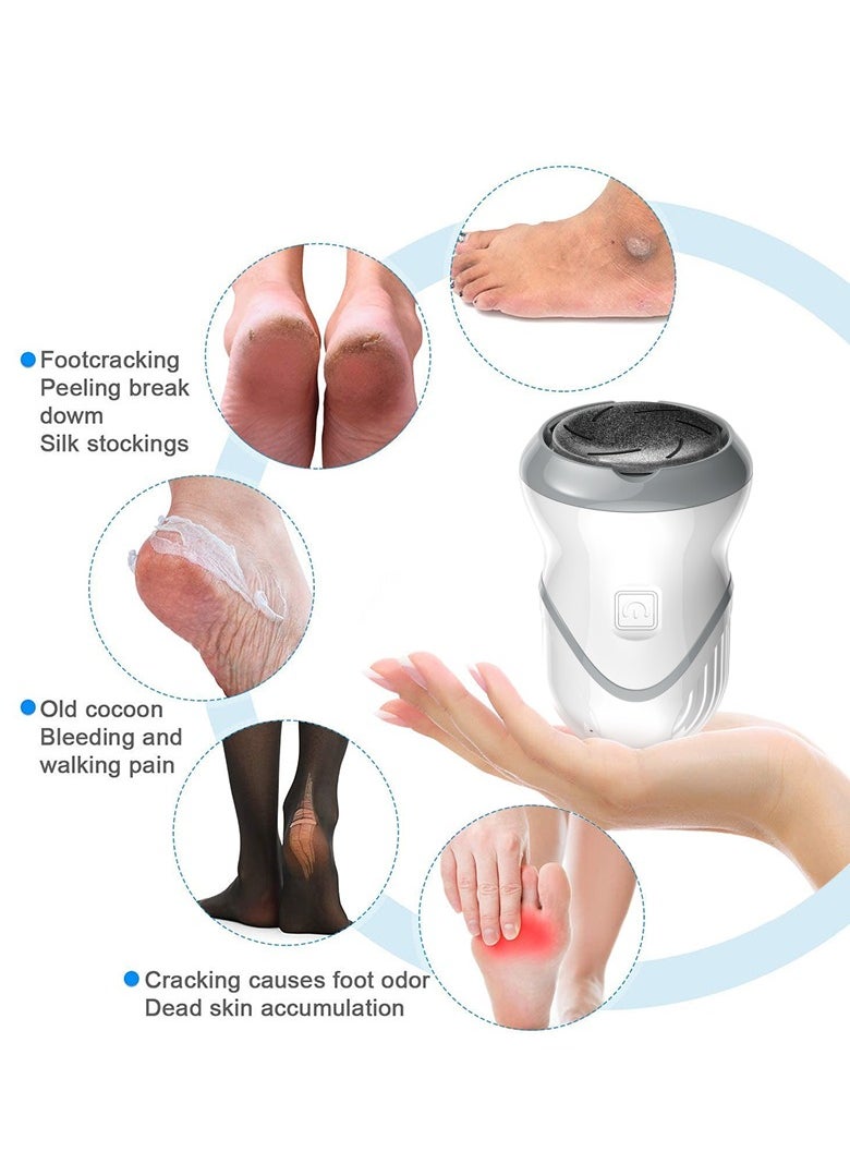 Automatic Electric Foot File – At-Home Pedicure Machine for Dead Skin & Callus Removal, Foot Care Tool for Soft, Beautiful Feet