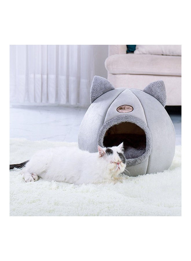 Pet Tent Cave Bed Grey L