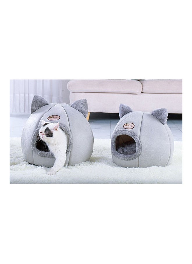 Pet Tent Cave Bed Grey L