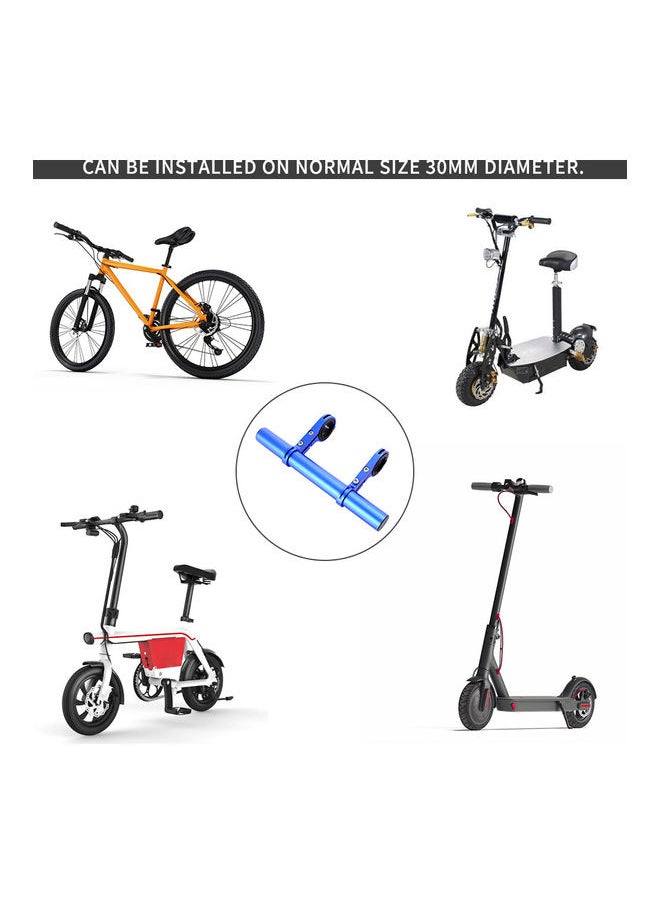 Aluminium Alloy Bicycle Handle Bar Extension 10x3x9cm