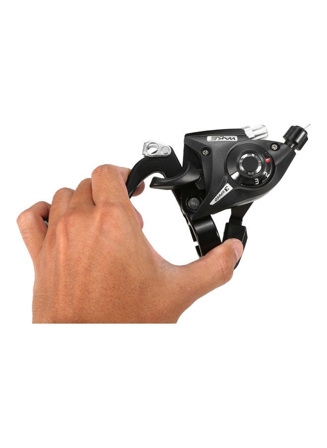 2-Piece Bicycle Speed Shifter with Brake Cable