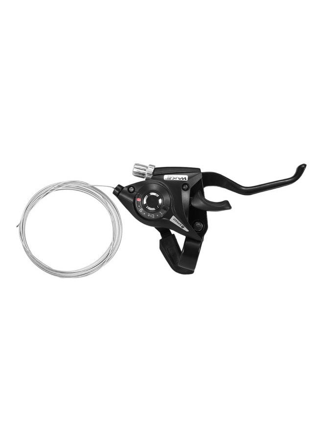 2-Piece Bicycle Speed Shifter with Brake Cable