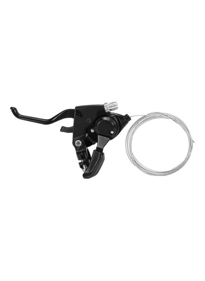 2-Piece Bicycle Speed Shifter with Brake Cable