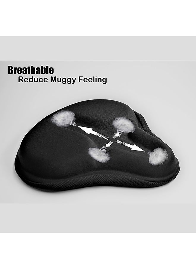 Mountain Road Bike Soft Silicone Bicycle Saddle Cushion Cover Cycling Seat Pad 26x28x8cm