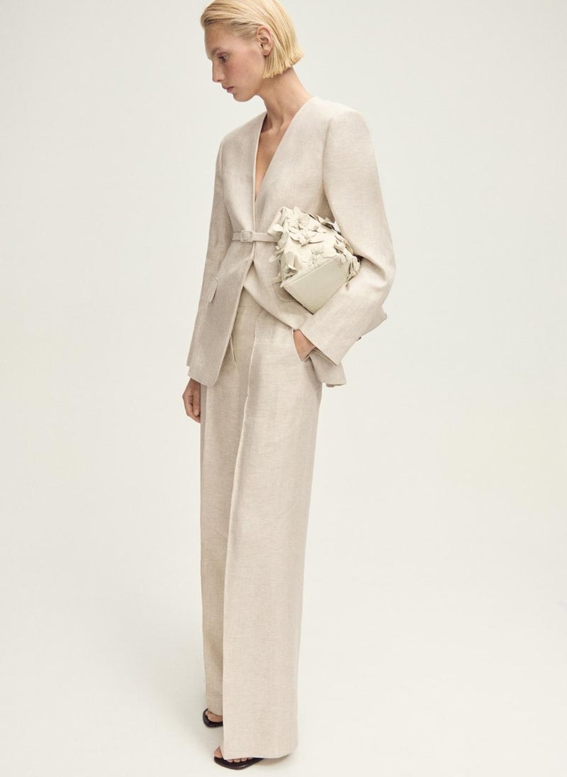 Linen Suit Trousers