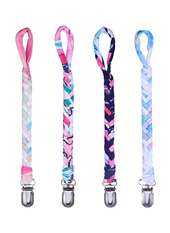 4-Piece Pacifier Clip