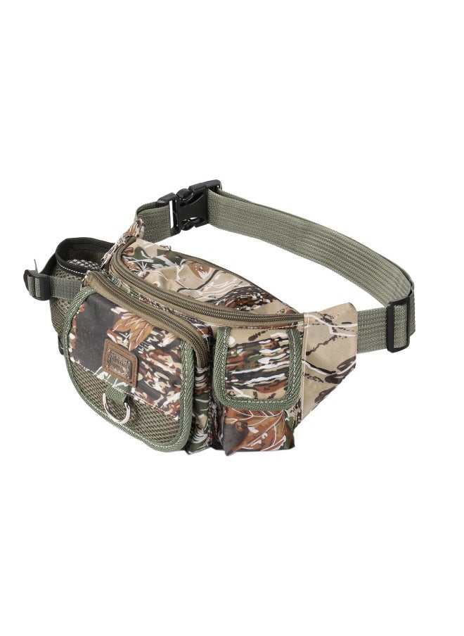Waterproof Fishing Tackle Waist Pack Bag 11.8x3.5x5.5inch