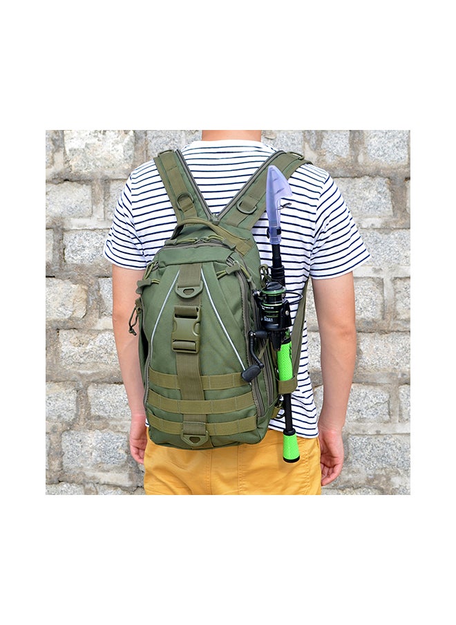 Fishing Hiking Sling Backpack 40x5x23cm