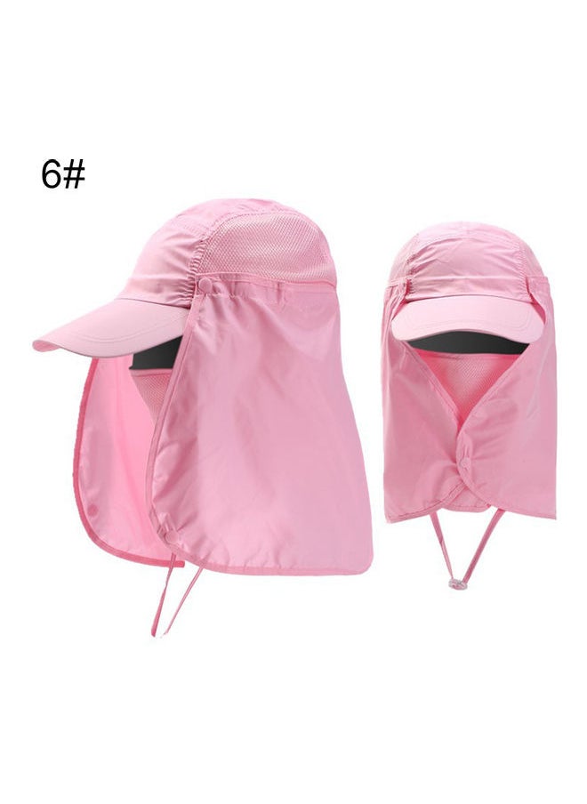 Unisex Waterproof UV Protection Breathable Baseball Hat Cap With Face Neck Flap 20 x 10 x 20cm