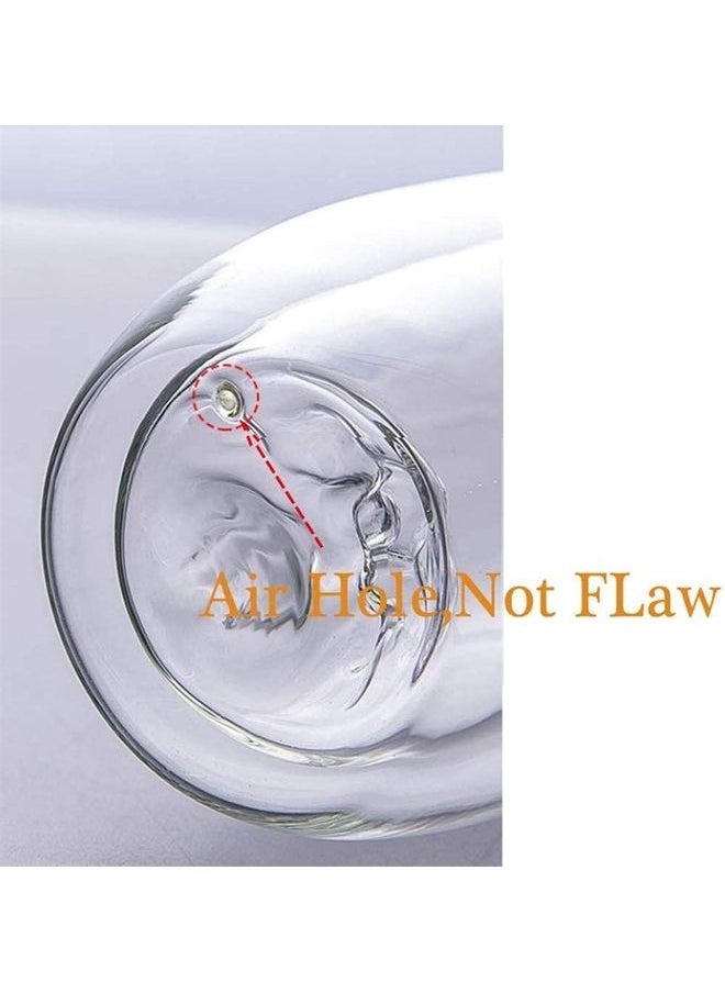 Creative Cute Shape Double-Layer Coffee Mug Clear 230ml