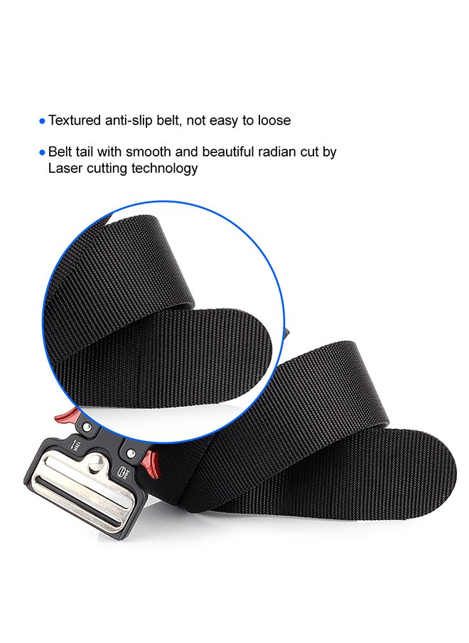 Quick Release Tactical Belt With Heavy Duty Waist Band
