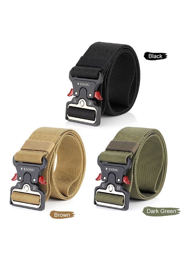 Quick Release Tactical Belt With Heavy Duty Waist Band