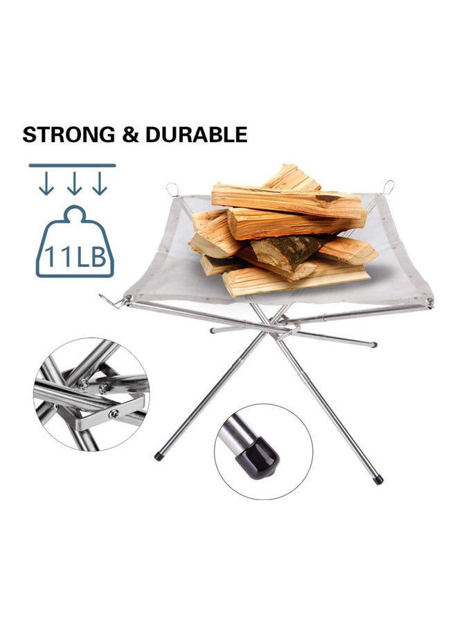 Folding Campfire Rack 25x10x10cm 25x10x10cm