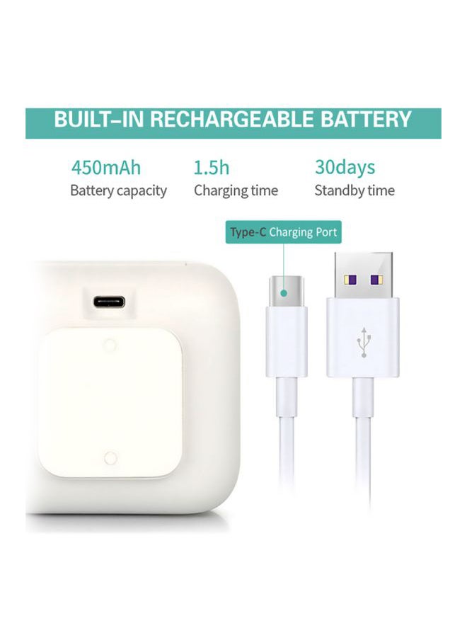 UV Rechargeable Toothbrush Sanitizer 3.0x2.7x1.7inch