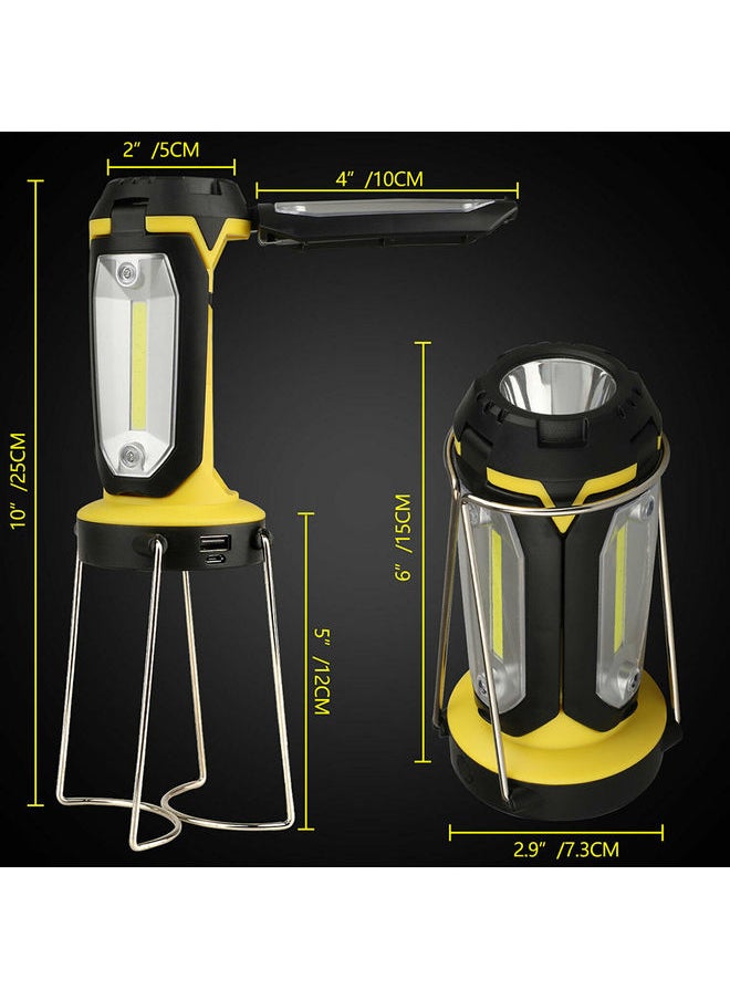 USB Flashlight Rechargeable Lantern Outdoor Emergency Camping Hiking Lamp 15.00*8.00*8.00cm