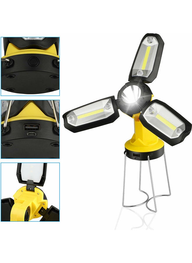 USB Flashlight Rechargeable Lantern Outdoor Emergency Camping Hiking Lamp 15.00*8.00*8.00cm