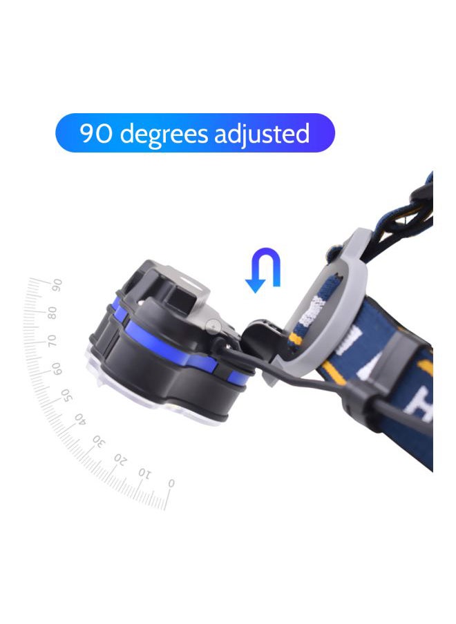 USB Rechargeable LED Headlamp 11.7x10x11cm